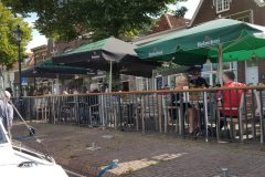 Schleuse vor der Stadt Weesp